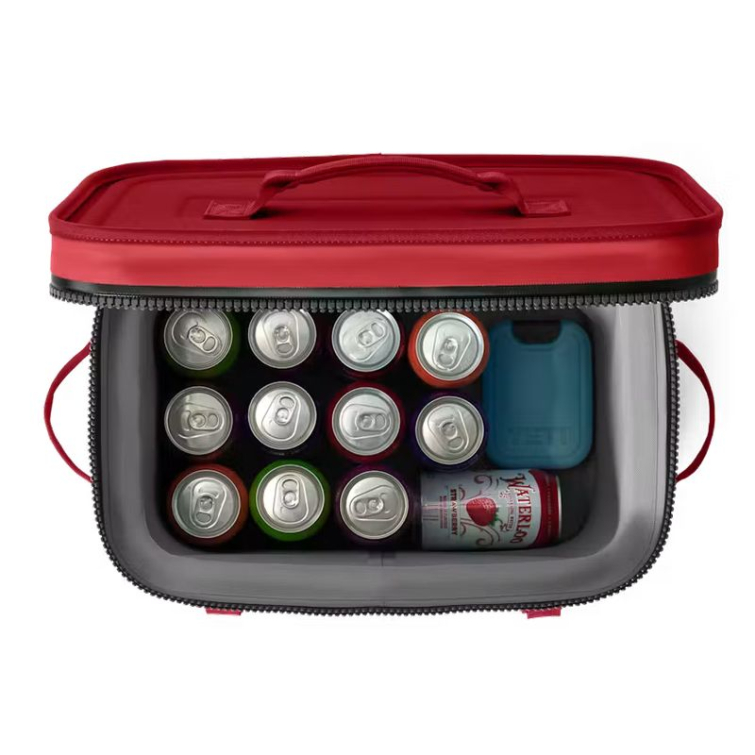Сумка изотермическая YETI Hopper Flip 18 Soft Cooler цвет Rescue Red фото 2