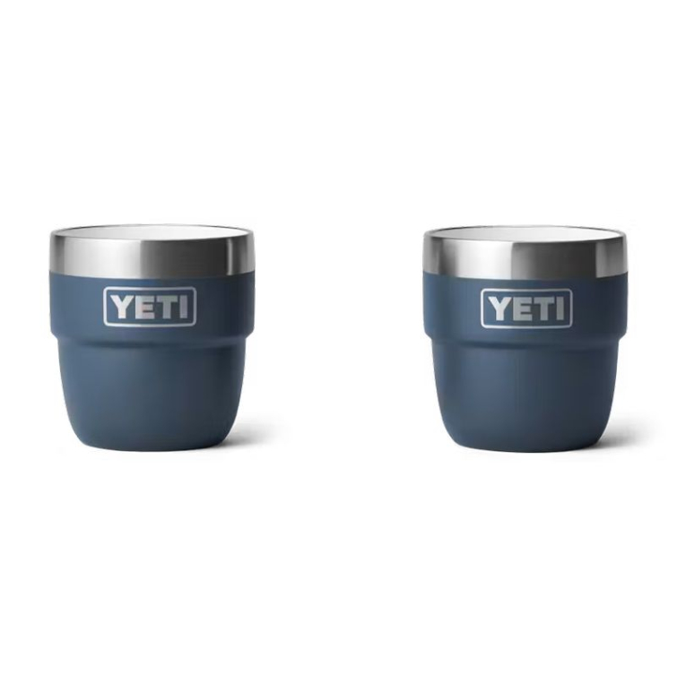 Набор кружек YETI Rambler Espresso Stackable Cup New (2 шт.) 120 (4 oz) цв. Navy фото 1