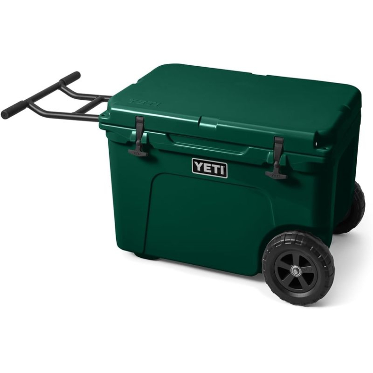 Контейнер изотермический YETI Tundra Haul Wheeled Cool Box цвет Black Forest Green фото 5