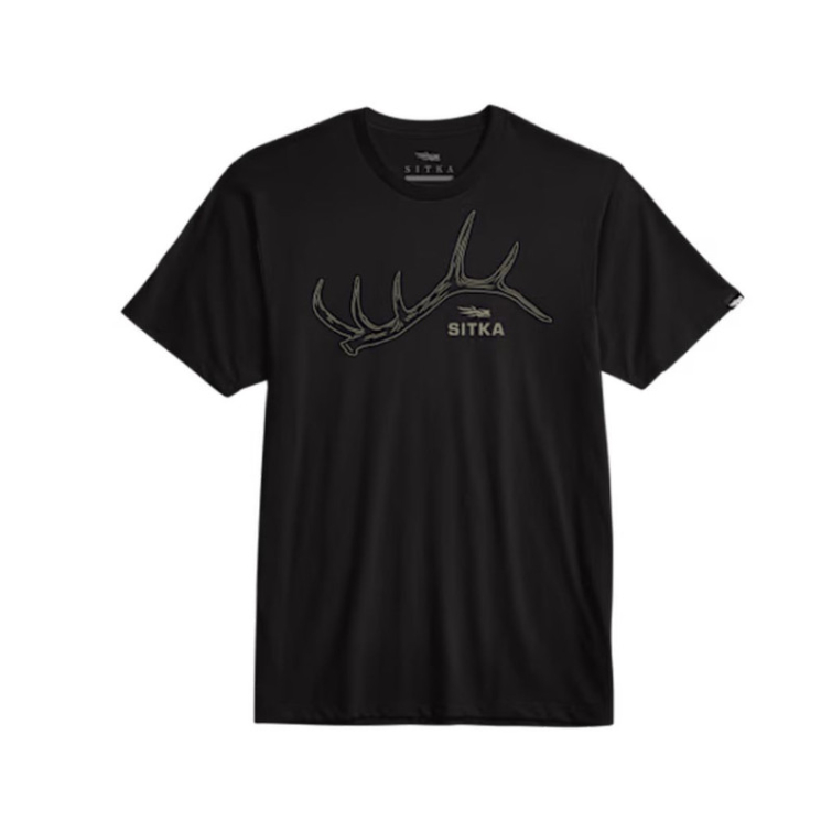Футболка SITKA Wapiti Tee цвет Black фото 1