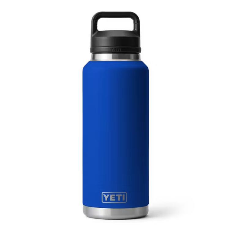 Термос YETI Rambler Bottle Chug Cap 1400 (46 oz) цв. Royal Blue фото 1