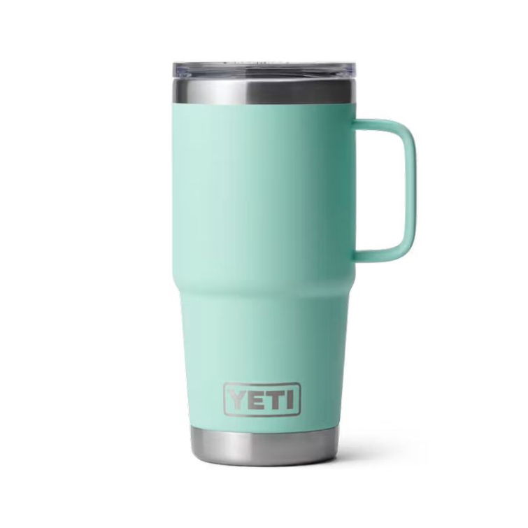 Термокружка YETI Rambler Travel Mug 591 (20 oz) цв. Seafoam фото 1