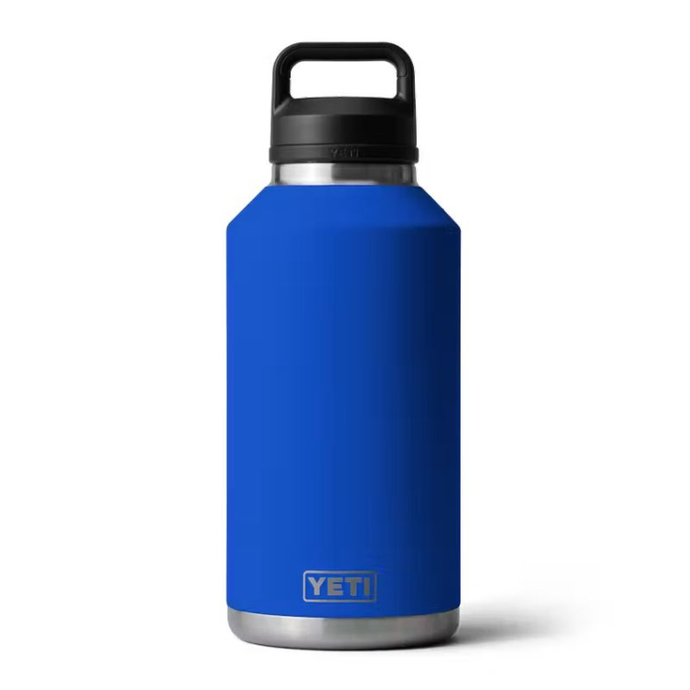 Термос YETI Rambler Bottle Chug Cap 1900 (64 oz) цв. Royal Blue фото 1