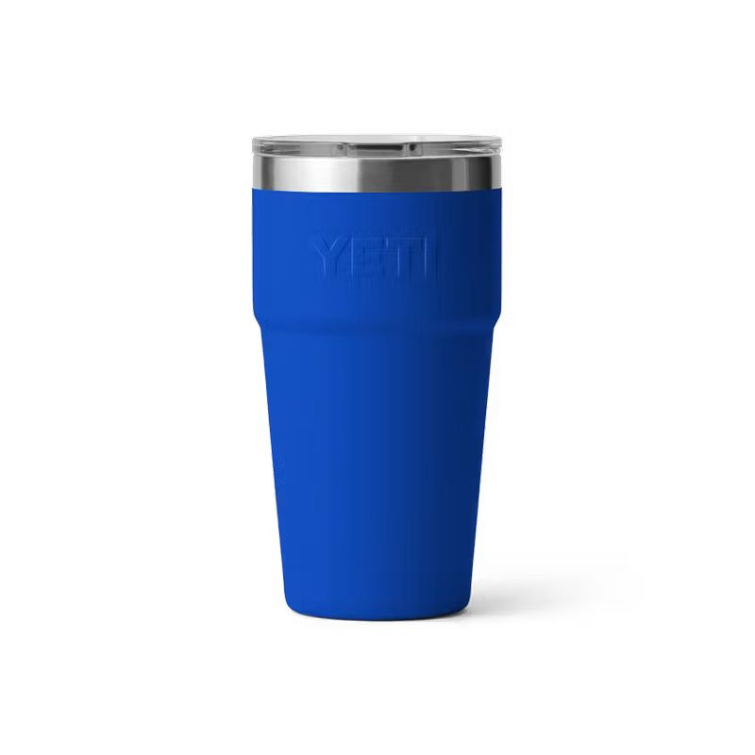 Термостакан YETI Rambler Stackable Cup w/Magslider Lid 591 (20 oz) цв. Royal Blue фото 3