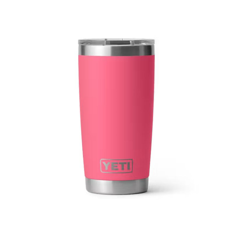 Термокружка YETI Rambler Tumbler w/Magslider 591 (20 oz) цв. Tropical Pink фото 1