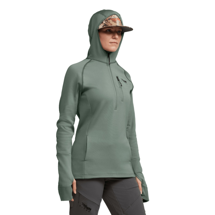 Толстовка SITKA WS Fanatic Hoody New цвет Slate Green фото 8