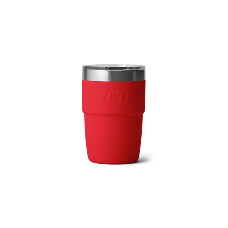 Термостакан YETI Rambler Stackable Cup CL w/Magslider Lid 236 (8 oz) цв. Rescue Red фото 2