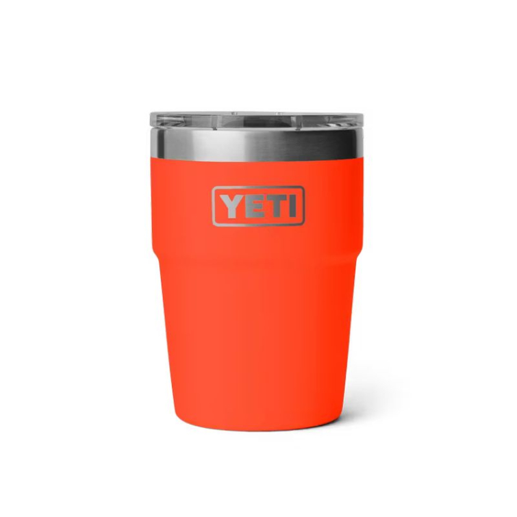Термостакан YETI Rambler Stackable Cup w/Magslider Lid 475 (16 oz) цв. Solar Flare фото 1