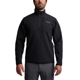 Толстовка SITKA Alpha Fleece 1/4 Zip Pullover цвет Black превью 8