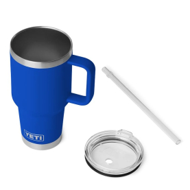Термокружка YETI Rambler Straw Mug 994 (35 oz) цв. Royal Blue превью 2