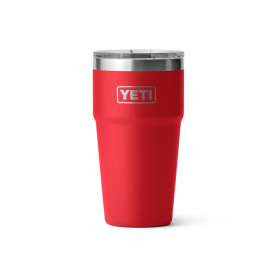 Термостакан YETI Rambler Stackable Cup w/Magslider Lid 591 (20 oz) цв. Rescue Red превью 1