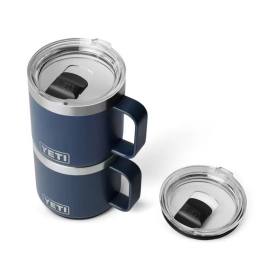 Термокружка YETI Rambler Stackable Mug CL w/Magslider Lid 414(14 oz) цв. Navy превью 2