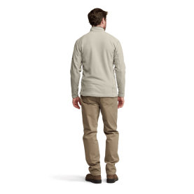 Толстовка SITKA Snowcrest Half-Zip Fleece Pullover цвет Oak Heather превью 7