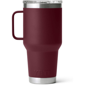 Термокружка YETI Rambler Travel Mug 887 (30 oz) цв. Wild Vine Red превью 3