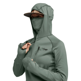 Толстовка SITKA WS Fanatic Hoody New цвет Slate Green превью 5