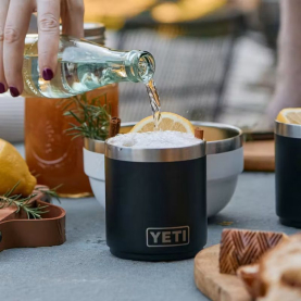 Термостакан YETI Rambler Stackable Lowball CL w/Magslider Lid 296 (10 oz) цв. Black превью 2