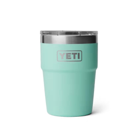 Термостакан YETI Rambler Stackable Cup w/Magslider Lid 475 (16 oz) цв. Seafoam превью 1