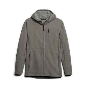 Толстовка SITKA Snowcrest Full-Zip Hooded Fleece цвет Woodsmoke Heather превью 9