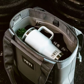 Термокружка YETI Rambler Travel Straw Mug 887 (30 oz) цв. Rescue Red превью 2
