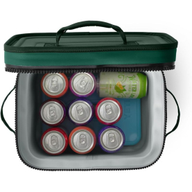 Сумка изотермическая YETI Hopper Flip 12 Soft Cooler цвет Black Forest Green превью 2