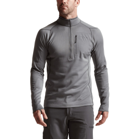 Водолазка SITKA Core Mid Wt Zip-T New цвет Woodsmoke превью 7