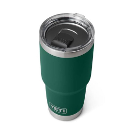 Термокружка YETI Rambler Tumbler w/Magslider Lid 887 (30 oz) цв. Black Forest Green превью 2
