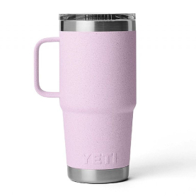 Термокружка YETI Rambler Travel Mug 591 (20 oz) цв. Cherry Blossom превью 3