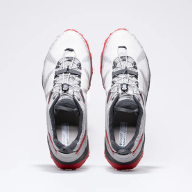 Кроссовки треккинговые AKU Flyrock GTX цвет Light Grey / Red превью 3
