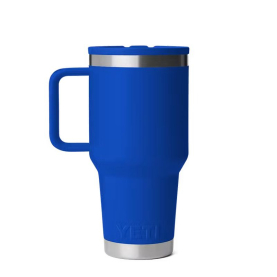 Термокружка YETI Rambler Travel Straw Mug 887 (30 oz) цв. Royal Blue превью 3