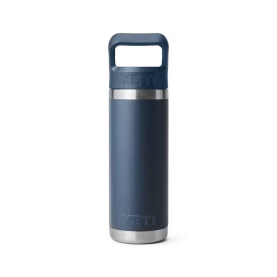 Термобутылка YETI Rambler C Straw Bottle 532 (18 oz) цв. Navy превью 3