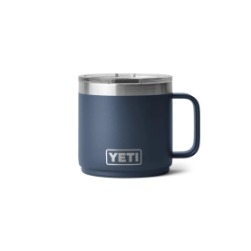 Термокружка YETI Rambler Stackable Mug CL w/Magslider Lid 414(14 oz) цв. Navy превью 1