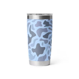 Термокружка YETI Rambler Tumbler w/Magslider 591 (20 oz) цв. Blue Camo превью 3