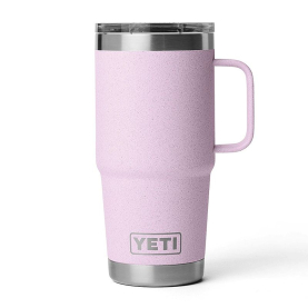 Термокружка YETI Rambler Travel Mug 591 (20 oz) цв. Cherry Blossom превью 1