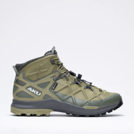 Кроссовки треккинговые AKU Rocket Mid GTX цвет Olive / Anthracite превью 5