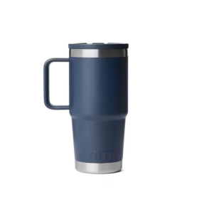 Термокружка YETI Rambler Travel Straw Mug 591 (20 oz) цв. Navy превью 3