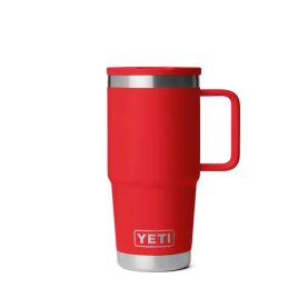 Термокружка YETI Rambler Travel Straw Mug 591 (20 oz) цв. Rescue Red превью 1