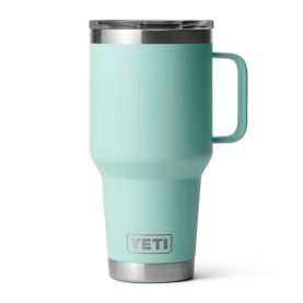 Термокружка YETI Rambler Travel Mug 887 (30 oz) цв. Seafoam превью 1