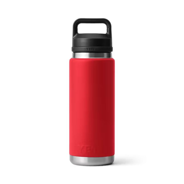 Термос YETI Rambler Bottle Chug Cap 760 (26 oz) цв. Rescue Red фото 3
