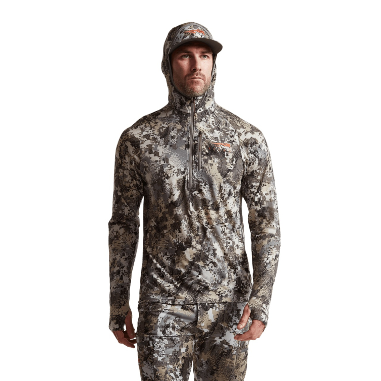 Термокофта SITKA Core Merino 120 Hoodie цвет Optifade Elevated II фото 6