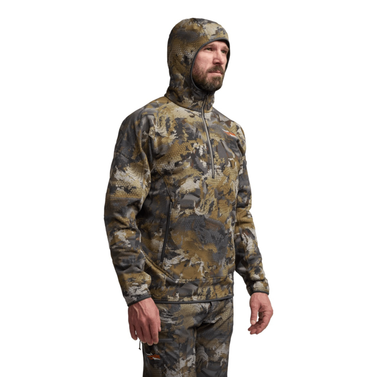 Толстовка SITKA Alpha Fleece Hoodie цвет Optifade Timber фото 6