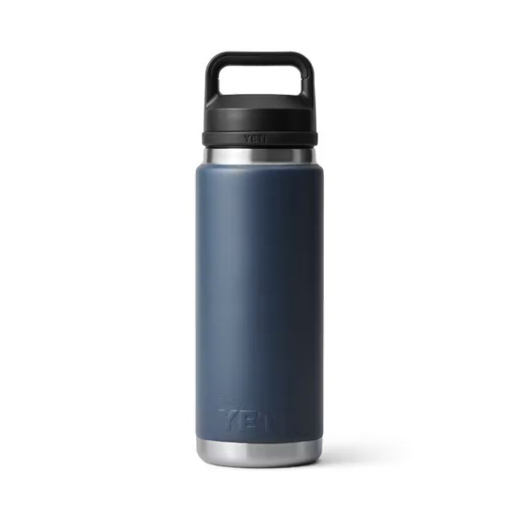 Термос YETI Rambler Bottle Chug Cap 760 (26 oz) цв.Navy фото 3