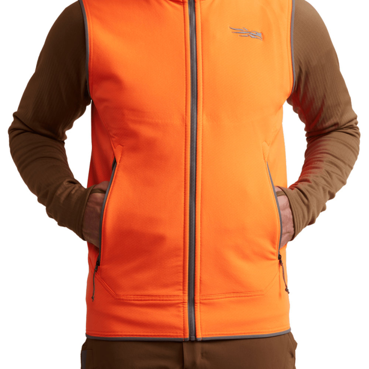Жилет SITKA Alpha Fleece Vest цвет Blaze Orange фото 2