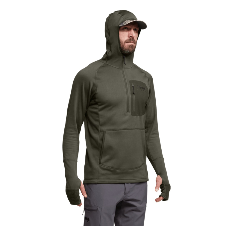 Толстовка SITKA Fanatic Hoody New цвет Deep Lichen фото 4